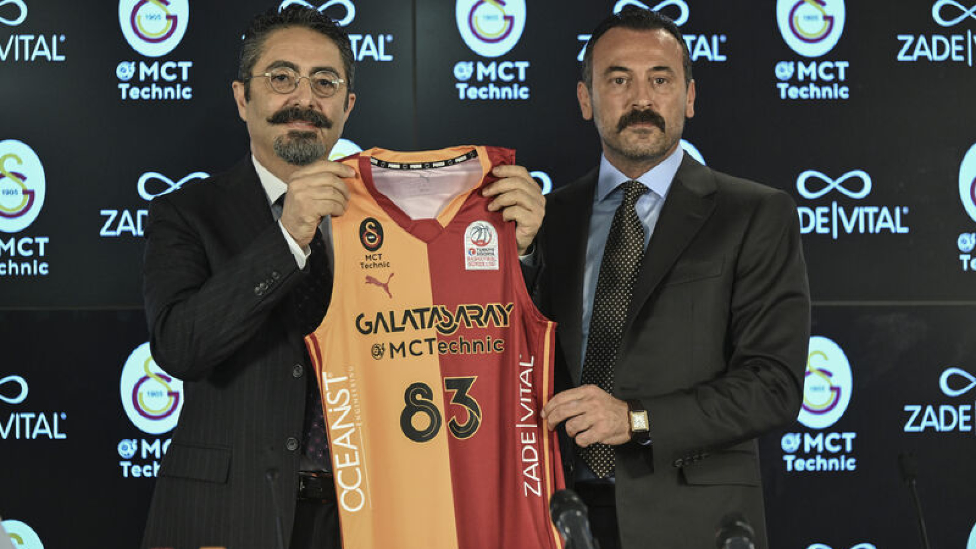 Galatasaray Erkek Basketbol Takımı, Zade Vital ile Forma Yanı Sponsorluğu Anlaşması İmzaladı