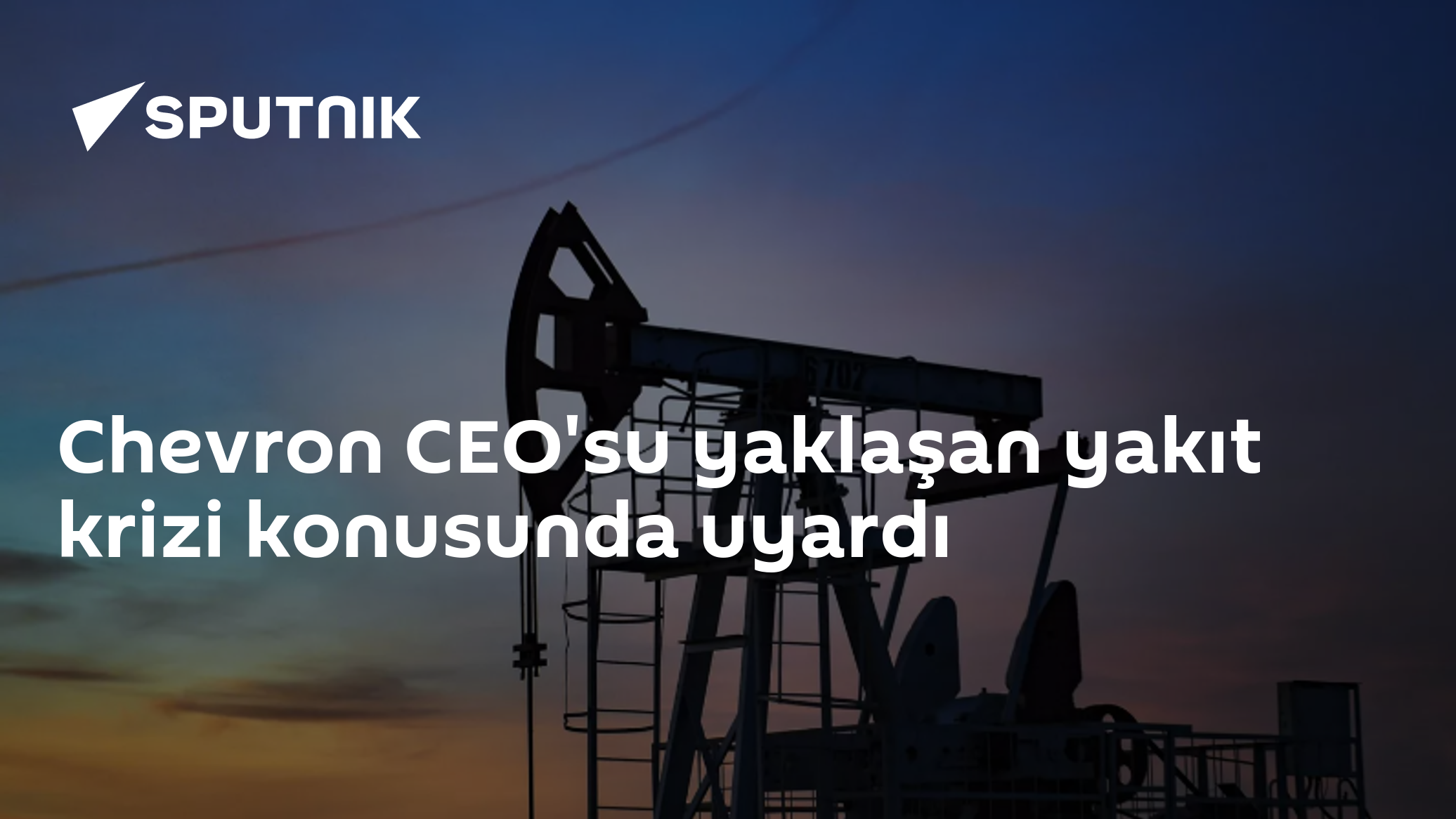 Chevron CEO'su Mike Wirth: Akaryakıt Fiyatlarında Hızlı Düşüş Beklemek Zor