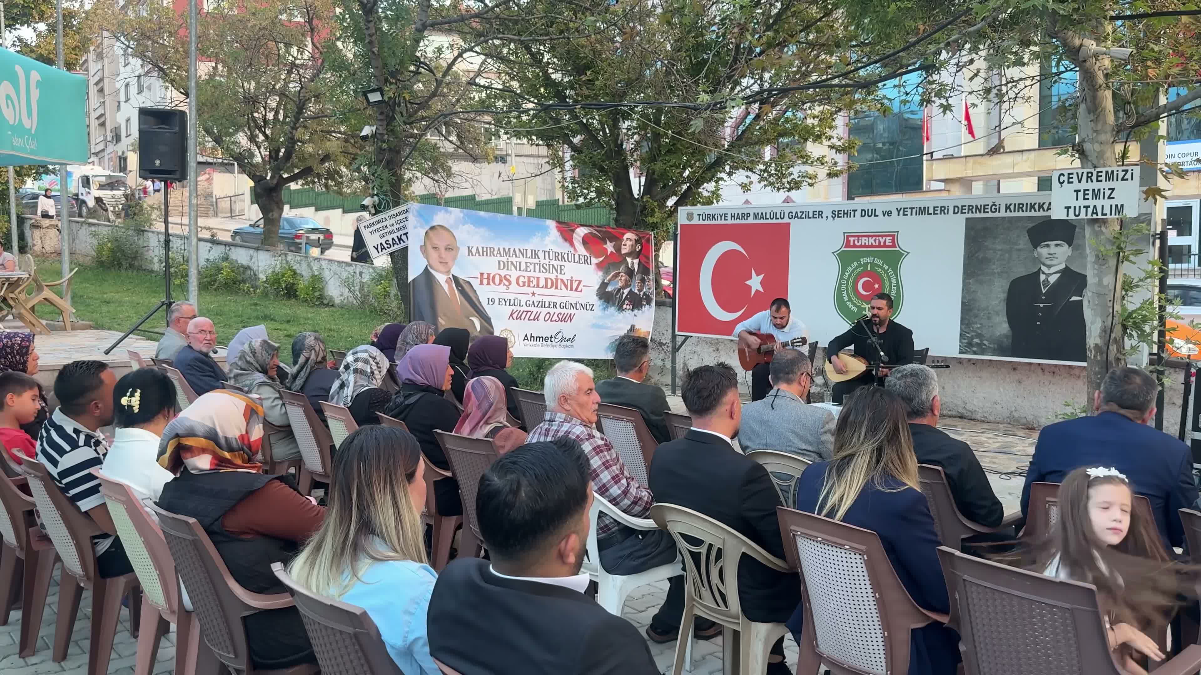 Kırıkkale’de Gaziler Günü Kahramanlık Türküleri ile Kutlandı