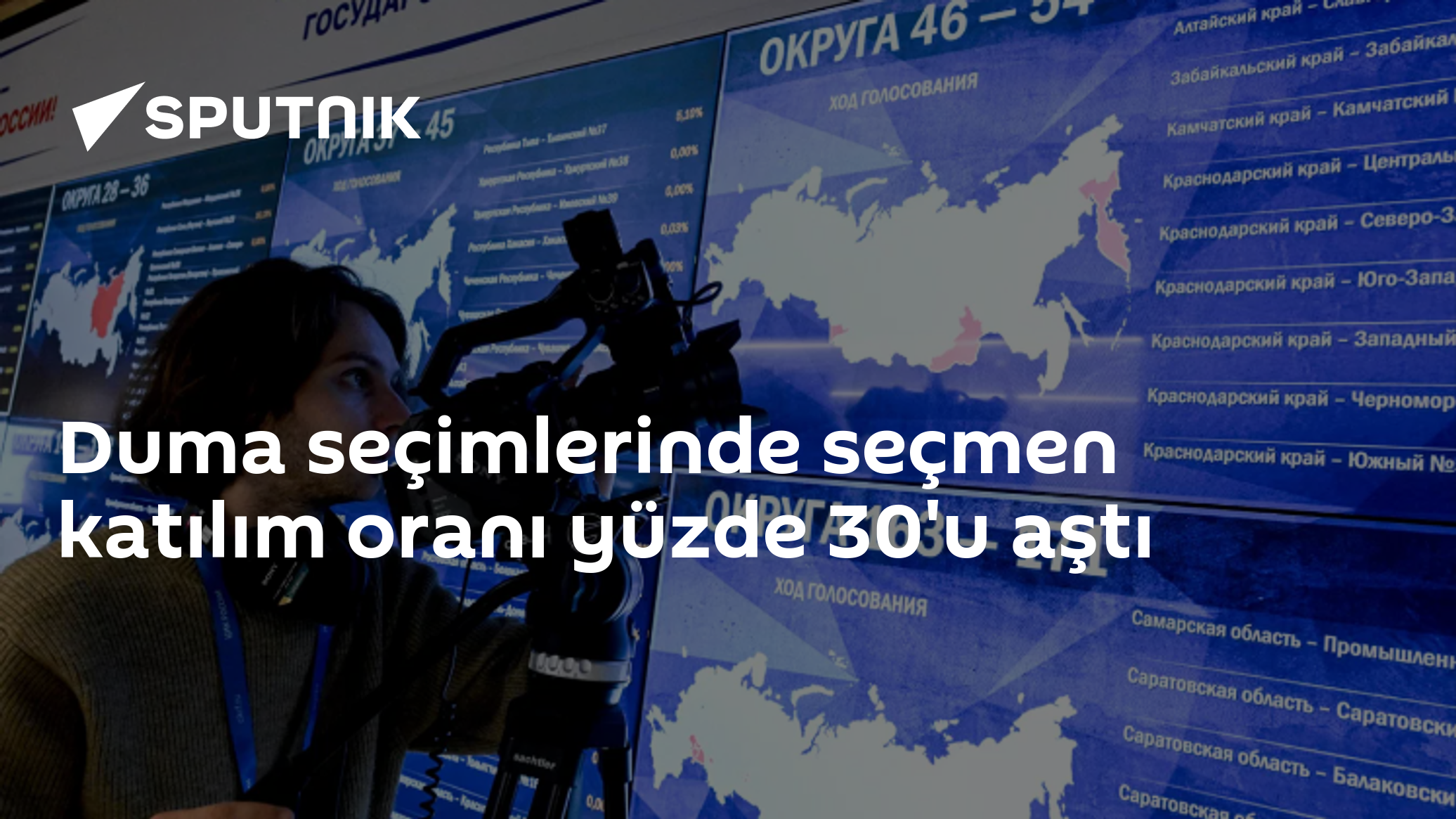 Rusya Duma Seçimlerinde Sabah İtibarıyla Katılım Oranı Yüzde 30'u Geçti