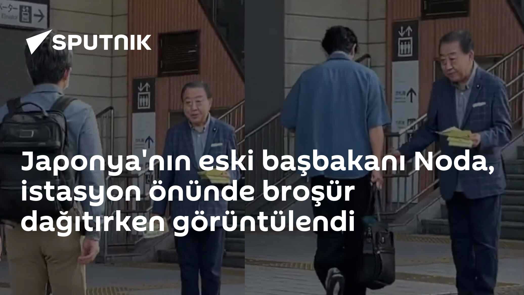 Japonya'nın Eski Başbakanı Noda, 40 Yıldır Her Sabah İstasyonda Broşür Dağıtıyor