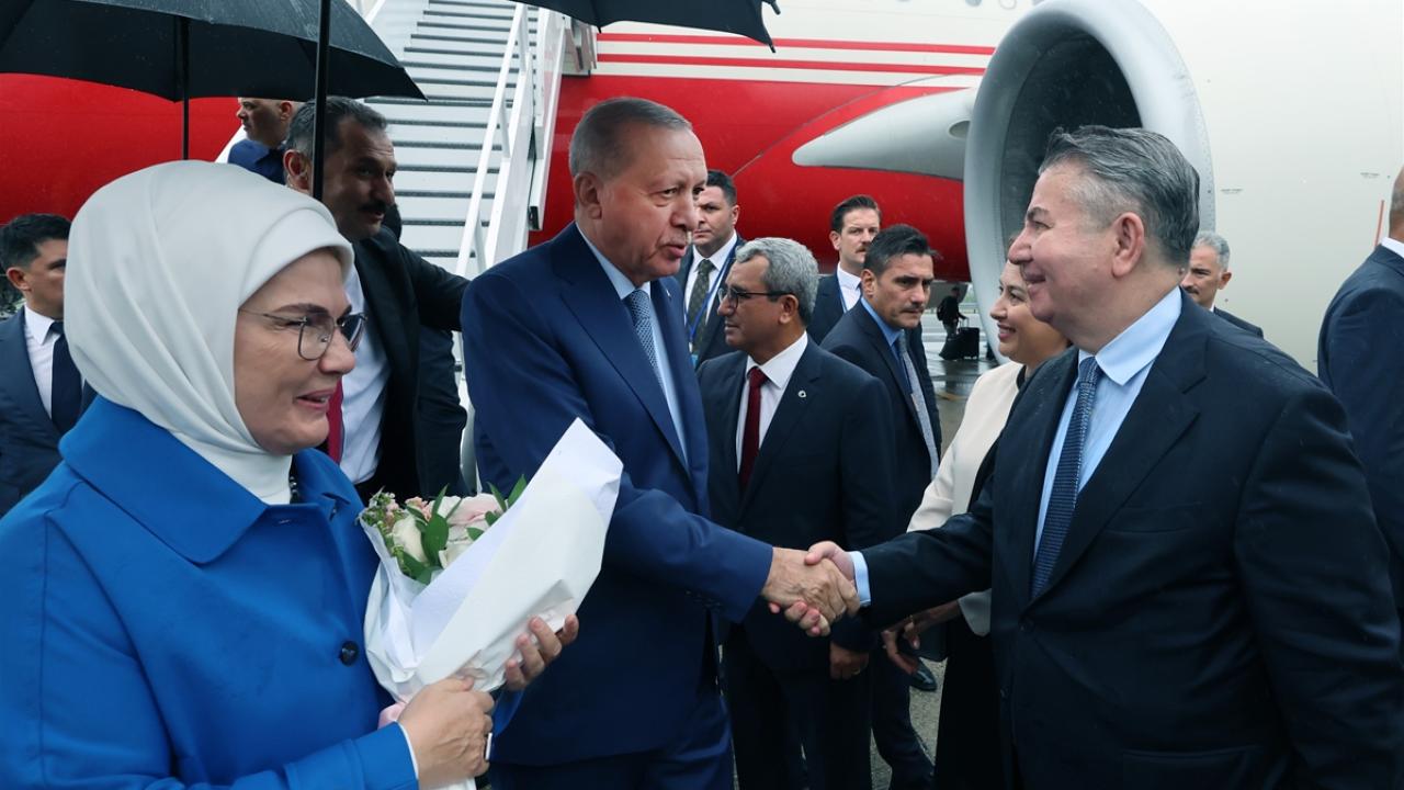Erdoğan, BM Genel Kurulu için New York'ta: Türkevi'nde vatandaşlarla buluştu