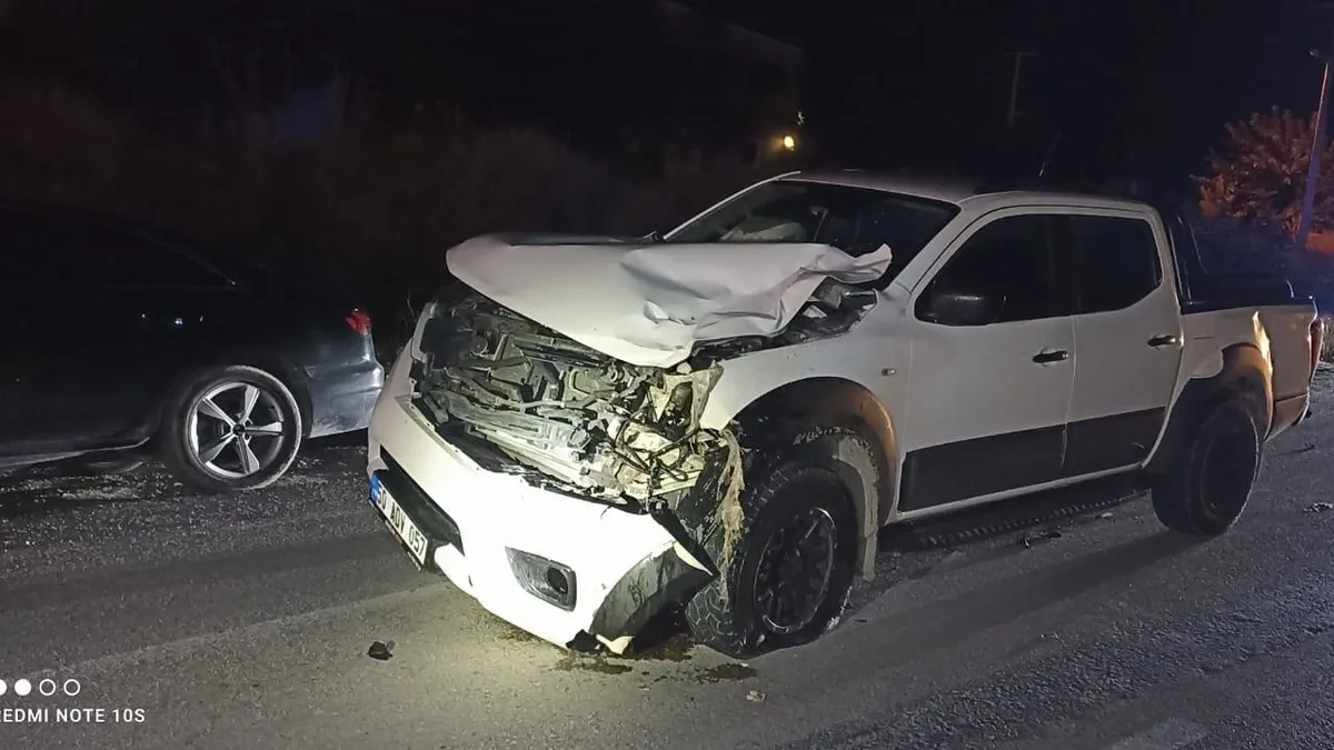 Nevşehir OSB Kavşağında Kamyonet Çarpan Yaya Hayatını Kaybetti