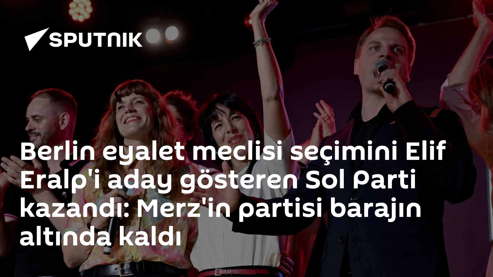 Berlin ve Mecklenburg Seçimleri: Sol Parti Önde, CDU Baraj Altında Kalırken Merz 'Felaket' Diye Niteledi