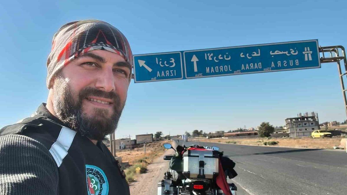 Bafra’lı Memur Motosikletle Mekke’ye Giden Yolculuğu Anlattı