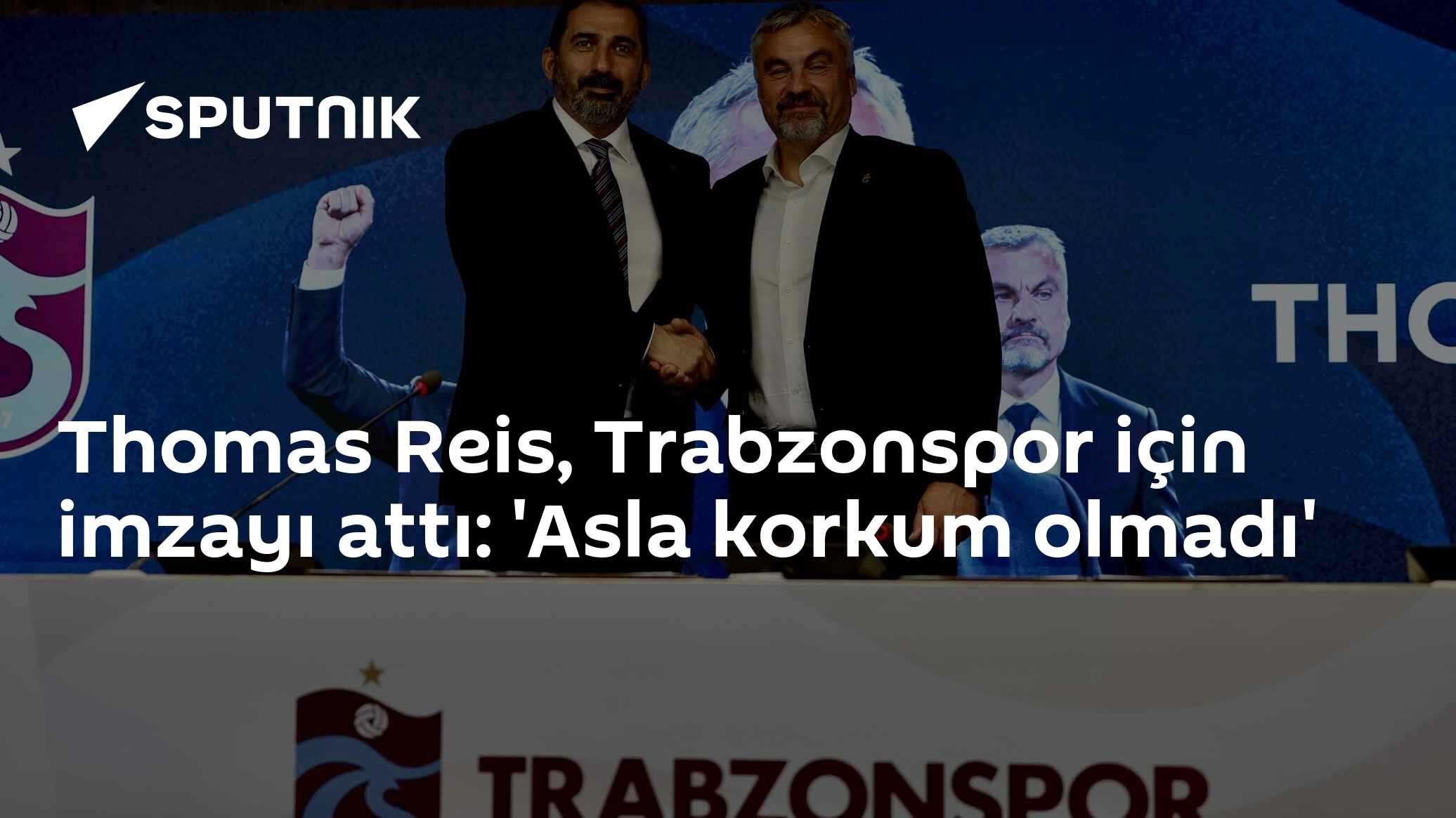 Thomas Reis, Trabzonspor'da göreve başladı: 'Tereddüt etmedim, hemen gelmek istedim