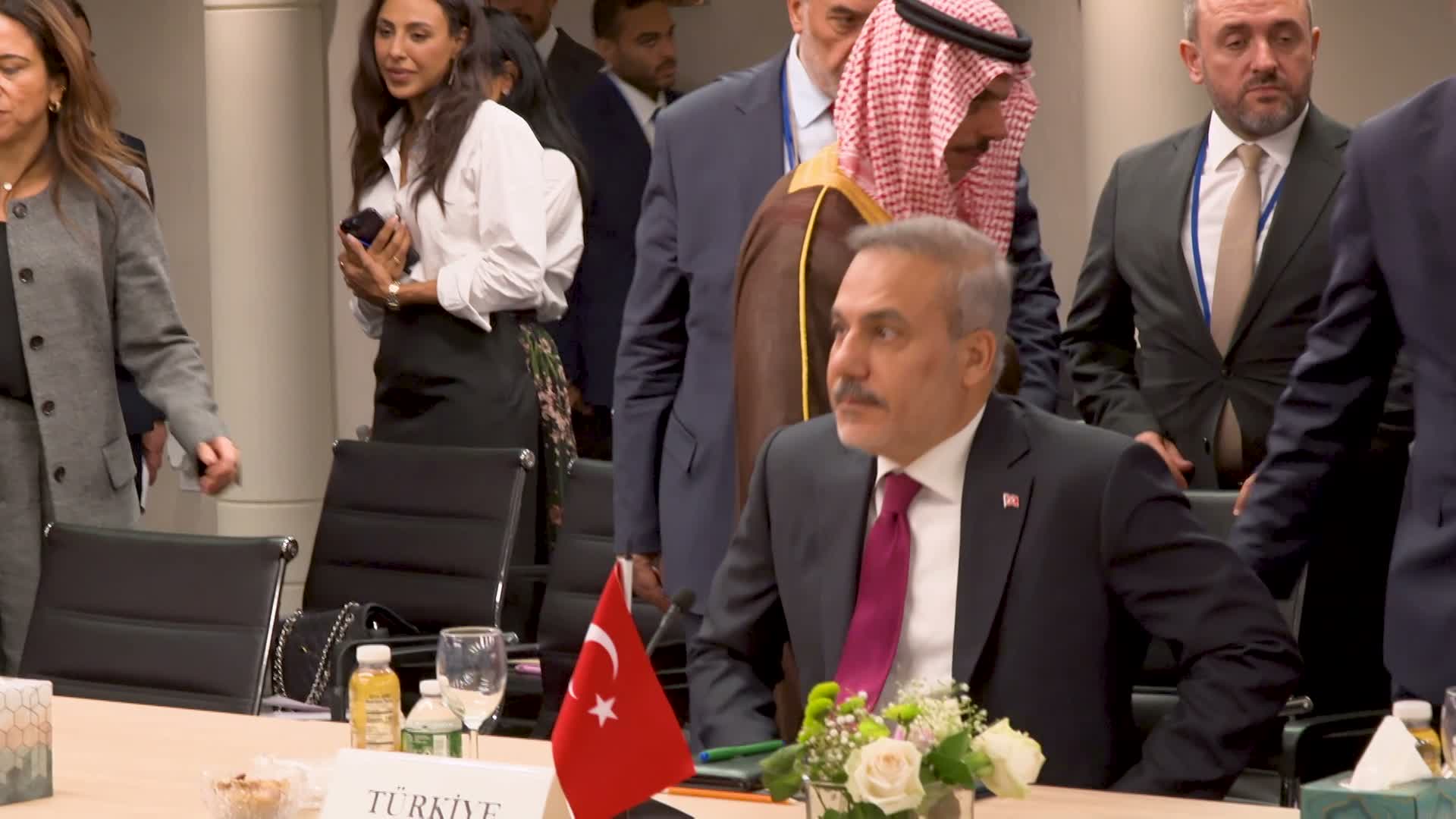 Bakan Fidan, New York'ta Sekizli Grup Dışişleri Bakanları Toplantısına Katıldı
