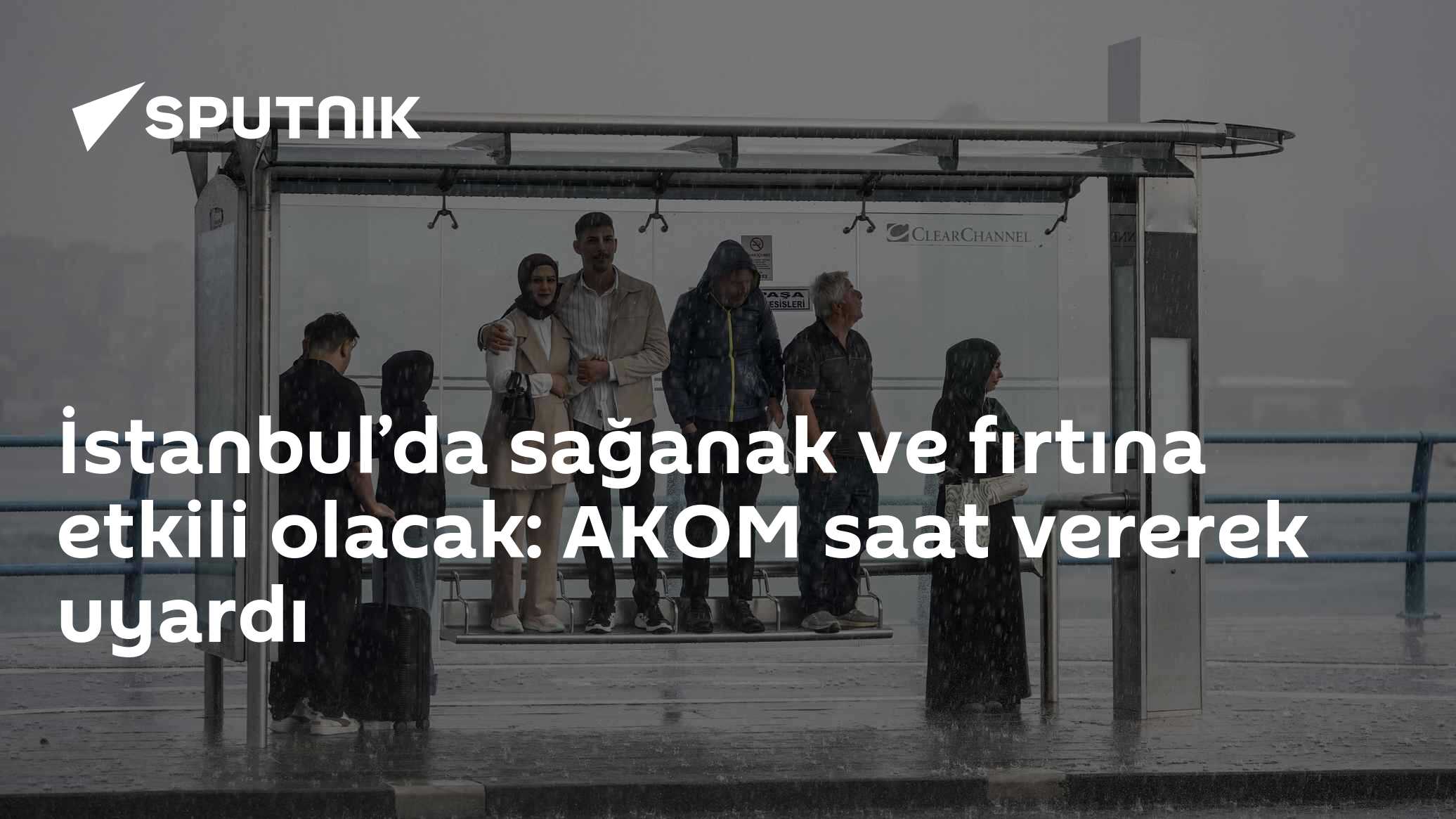 AKOM'dan İstanbul'a Kuvvetli Yağış ve Fırtına Uyarısı: Sıcaklıklar 8 Derece Birden Düşecek
