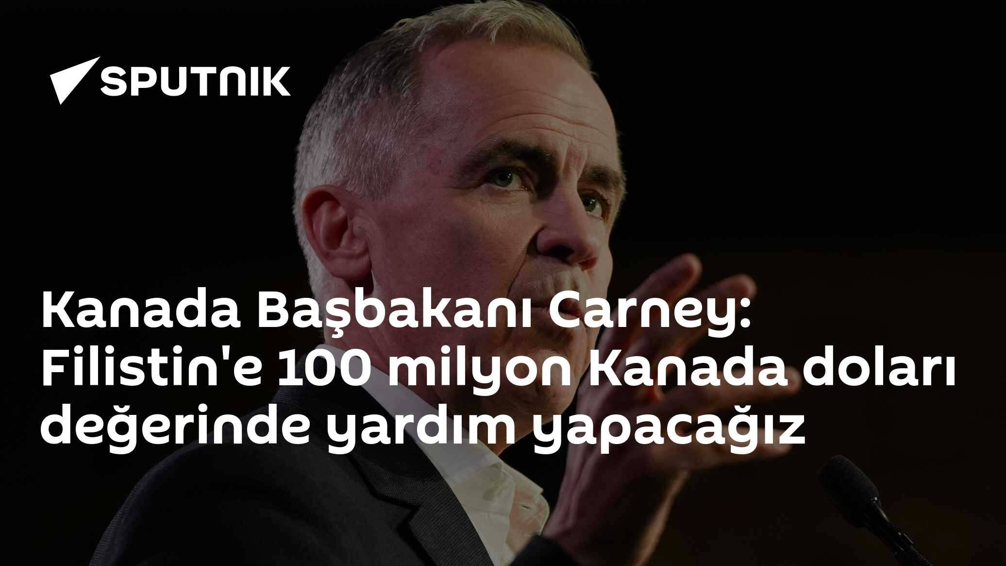 Kanada'dan Filistin'e 100 Milyon Dolarlık Yardım: Carney İsrail Yerleşimlerine Ticaret Kısıtlaması Getiriyor