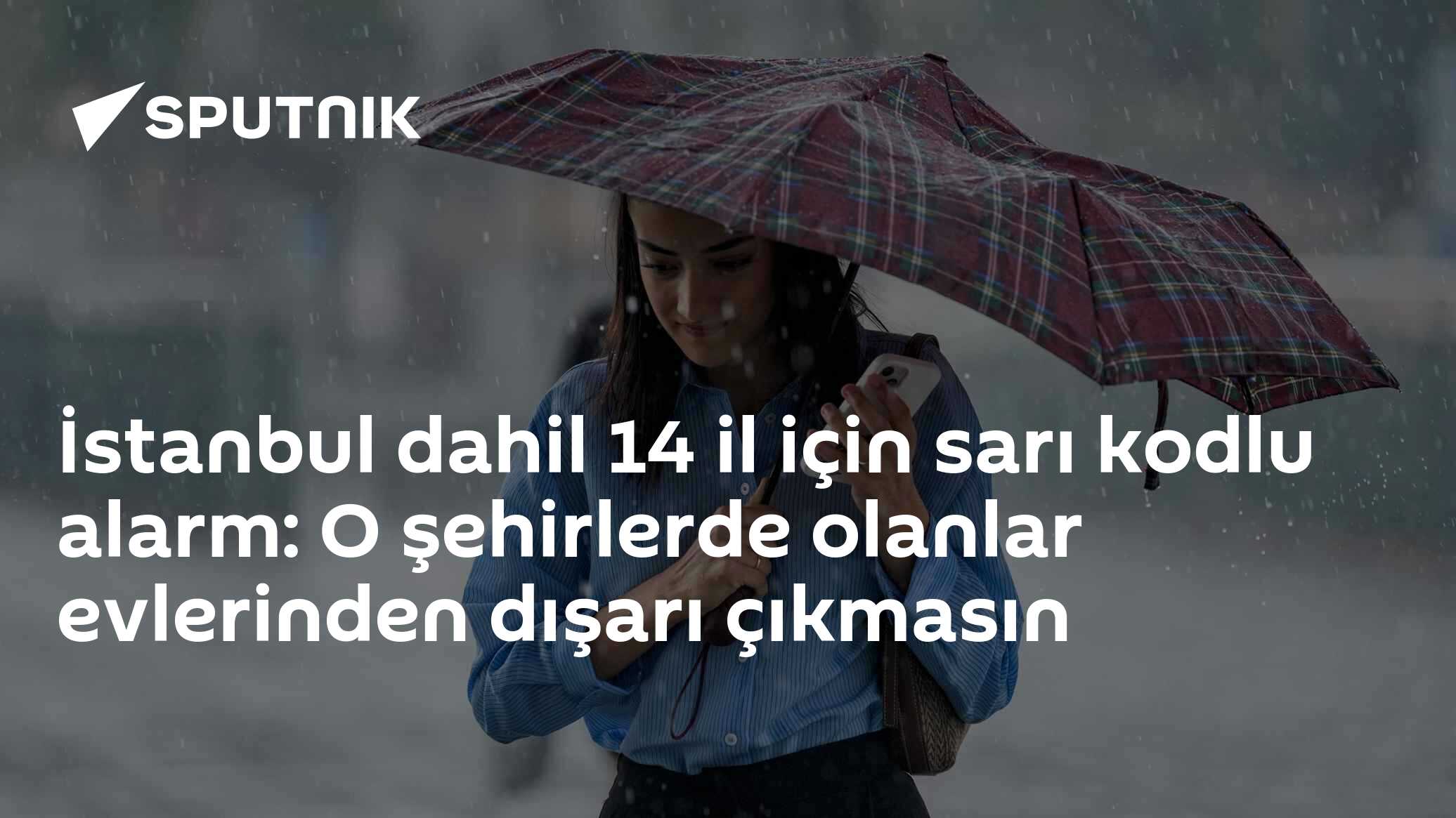 14 İl İçin Sarı Kodlu Uyarı: Düzce, Bartın ve Zonguldak'ta Çok Kuvvetli Yağış Bekleniyor