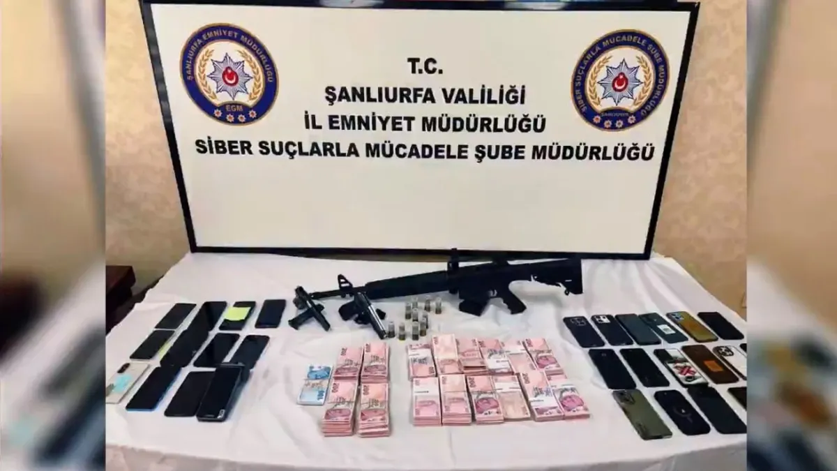 Şanlıurfa Merkezli Yasa Dışı Bahis Operasyonu: 37 Şüpheli Yakalandı, 11 Milyon Liralık Varlığa El Konuldu