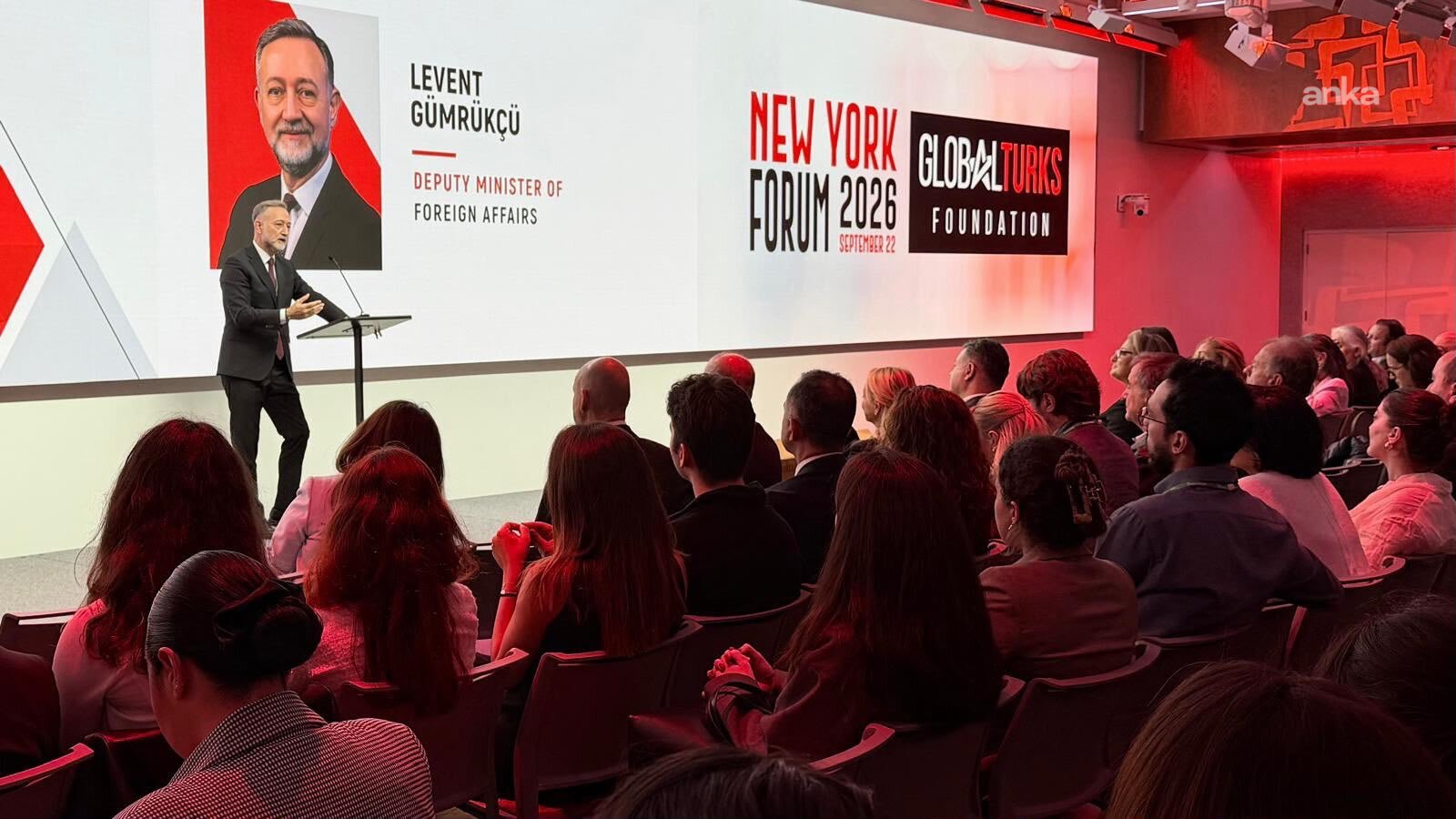 Dışişleri Bakan Yardımcısı Gümrükçü, New York'ta Türk iş insanları ve Netflix etkinliğiyle buluştu