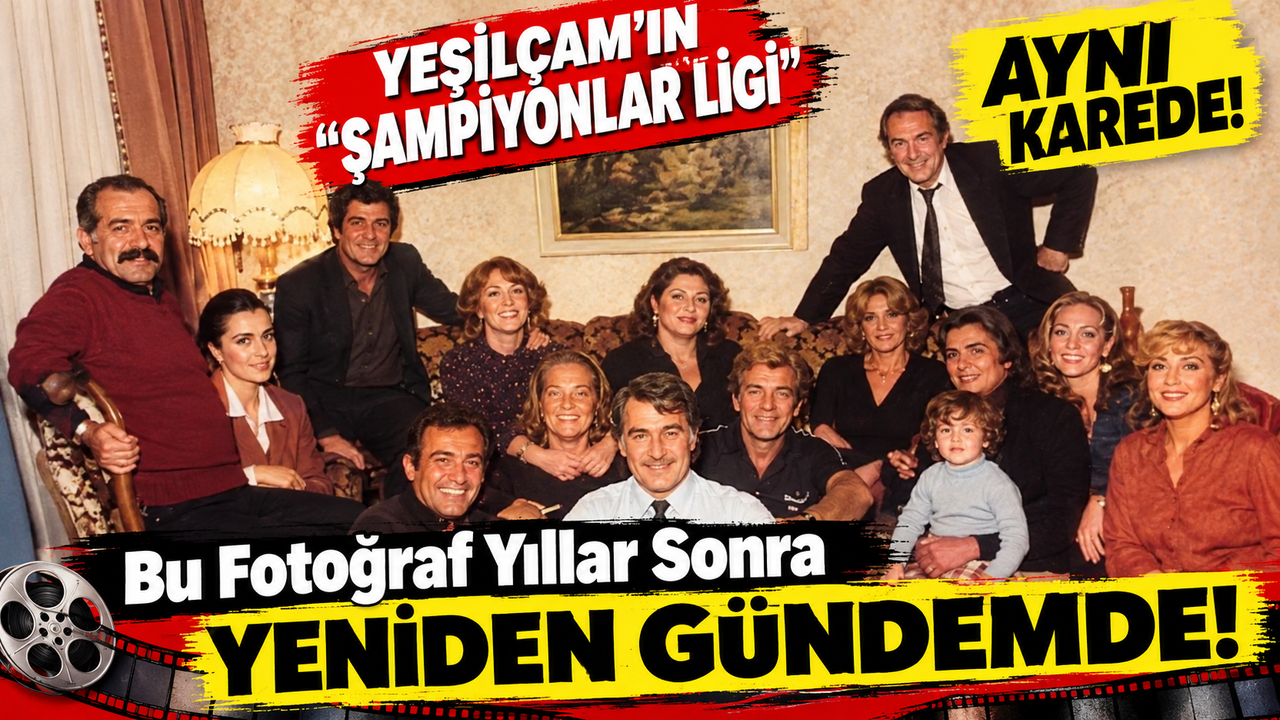 Yeşilçam'ın Usta İsimleri Yıllar Sonra Aynı Karede