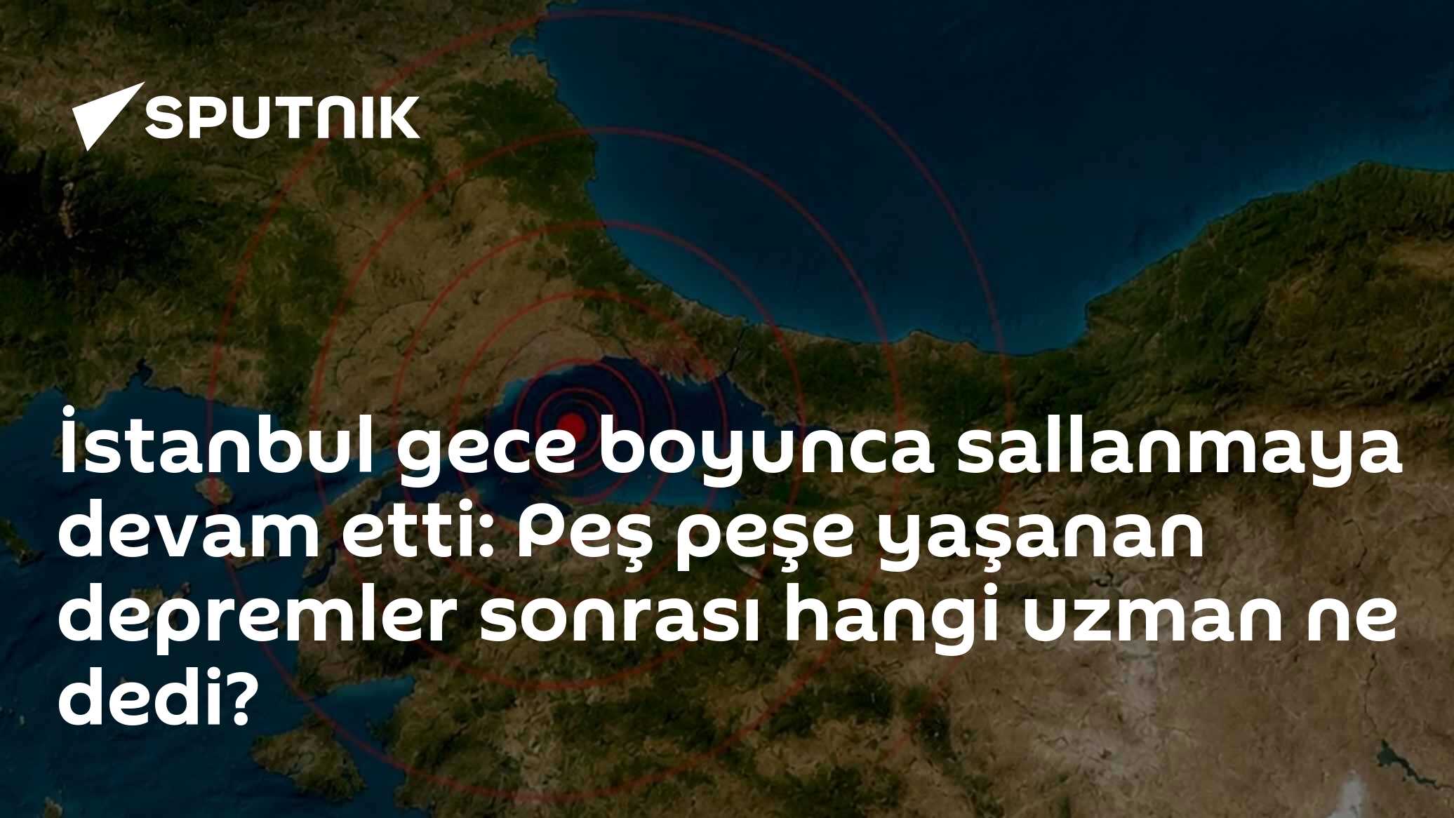 İstanbul'da gece boyu mikrodeprem: Adalar fayı için iki uzmandan farklı tonlar