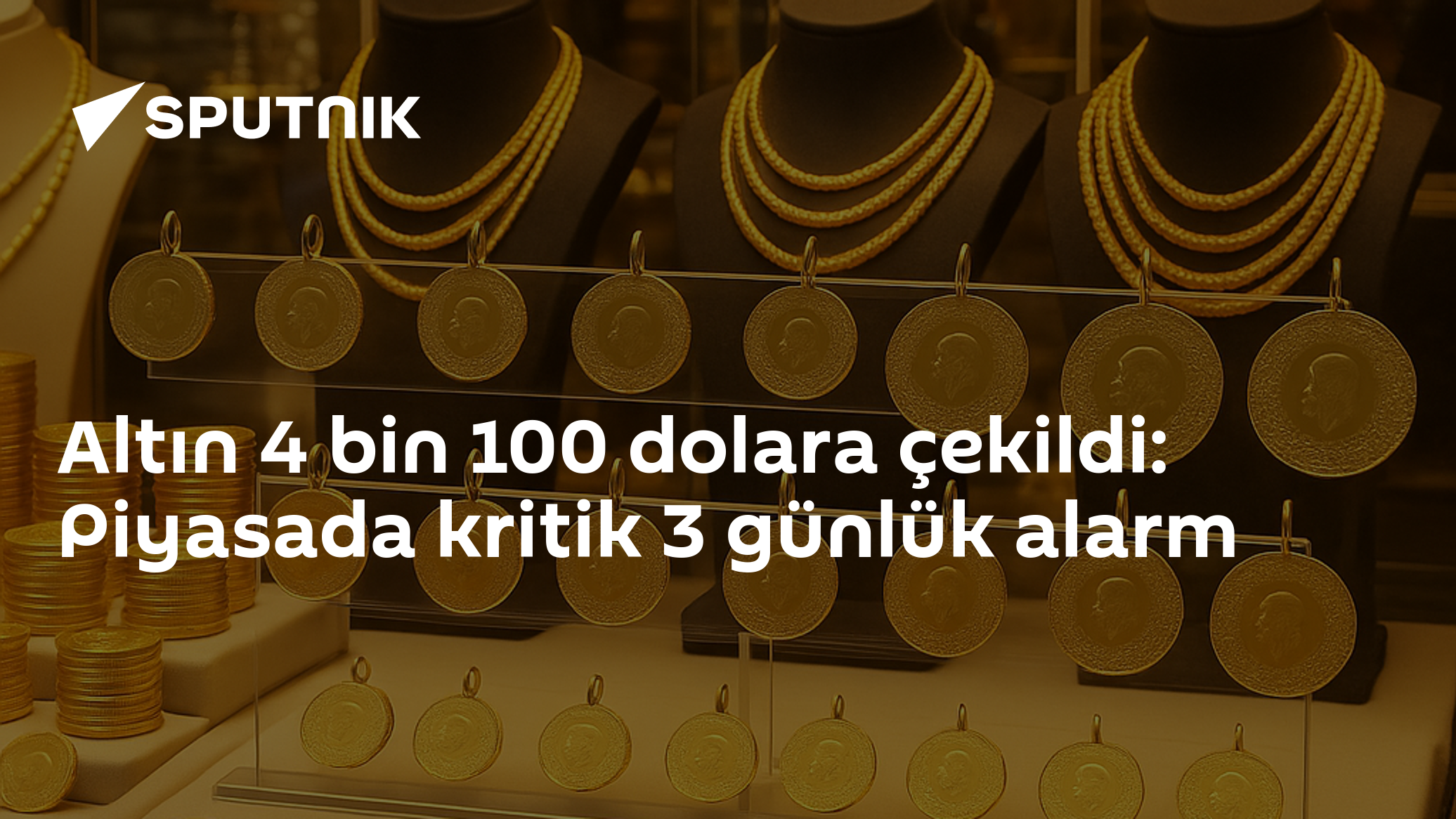 Ons Altın 4.110 Dolara Geriledi: Gözler 3 Günlük Kritik Veri Takviminde