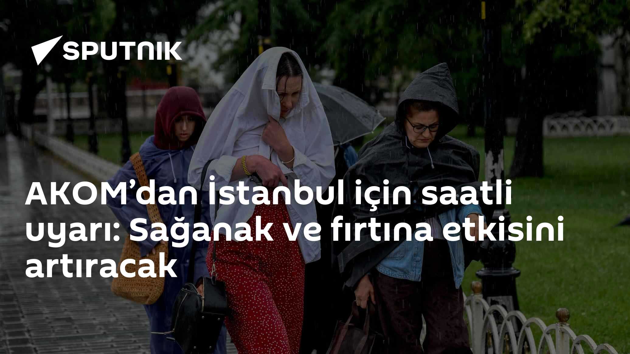 AKOM'dan İstanbul'a saatli uyarı: Sağanak ve fırtına cuma sabahı etkisini artıracak