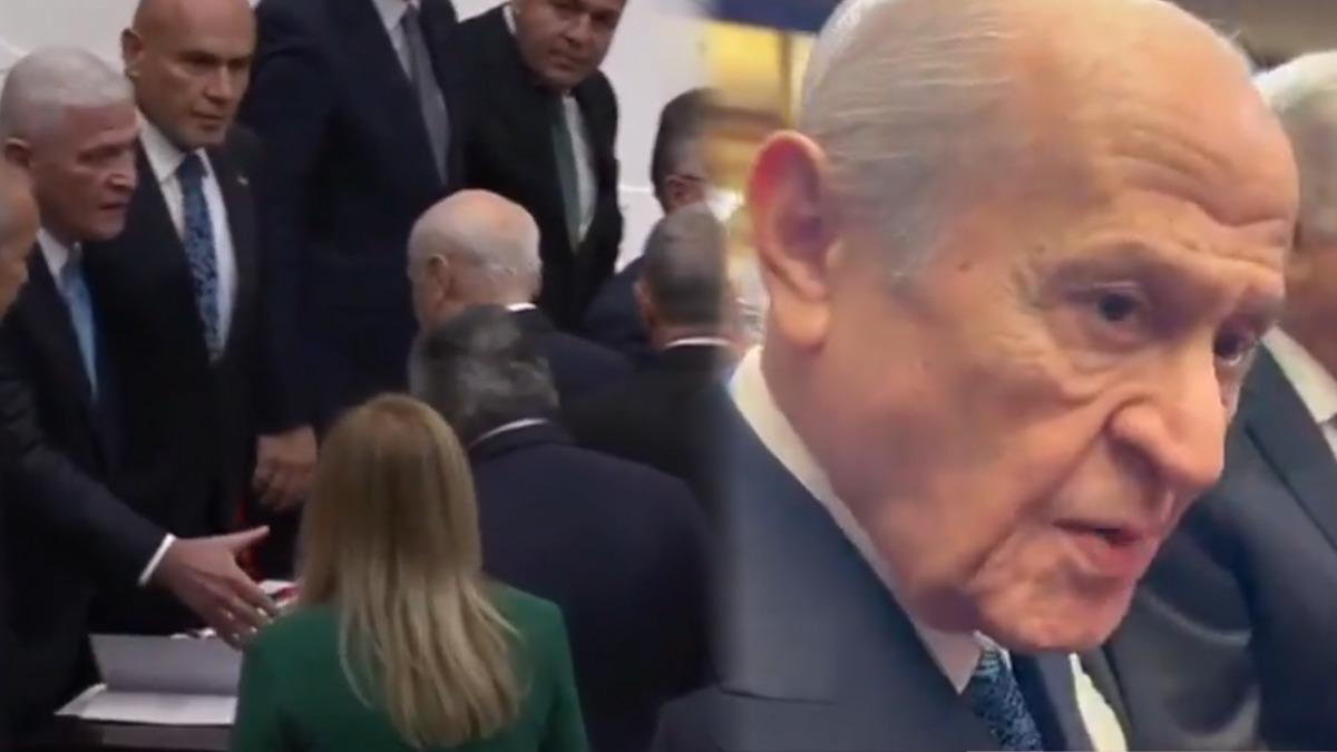 Bahçeli'den Dervişoğlu ile tokalaşma açıklaması: Öyle düşünebiliriz