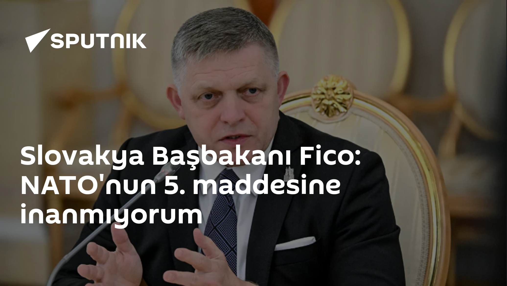 Slovakya Başbakanı Fico'dan NATO'nun 5. maddesine açık güvensizlik: 'İnanmıyorum
