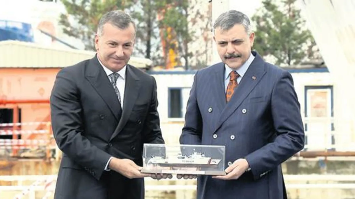 DESAN'ın Malezya için inşa ettiği MPMS-1 Kocaeli'de denize indirildi