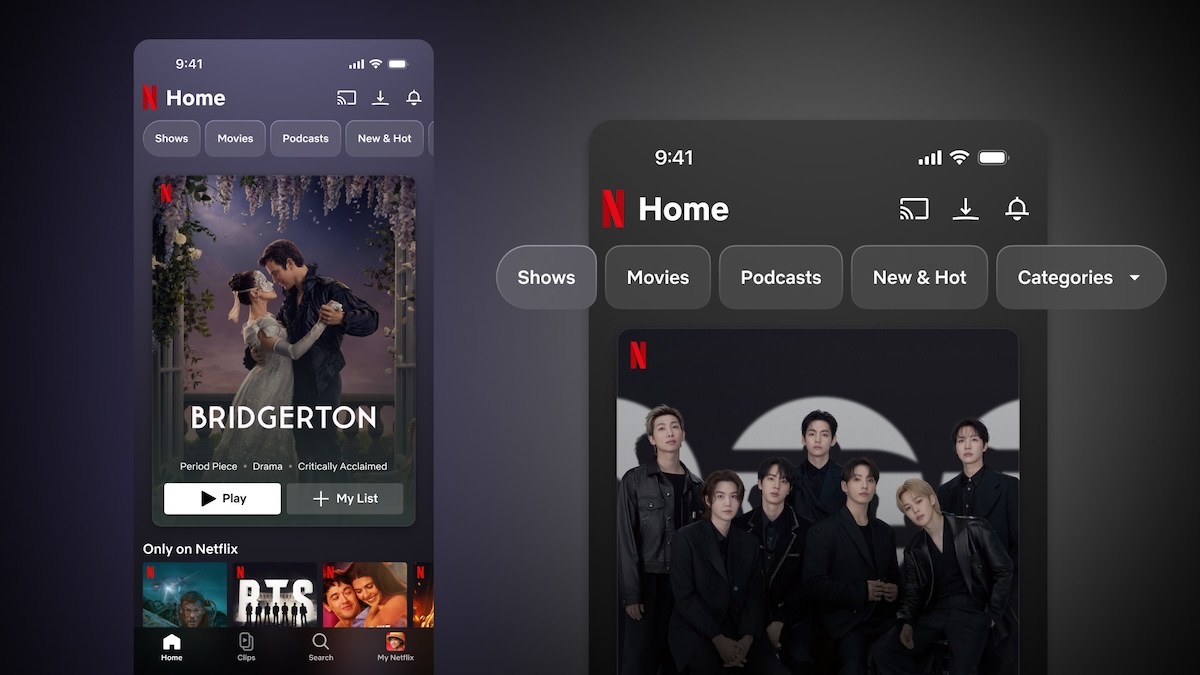 Netflix Yenilenen Mobil Uygulamasını Asya'ya Genişletiyor ve Playground'u Büyütüyor