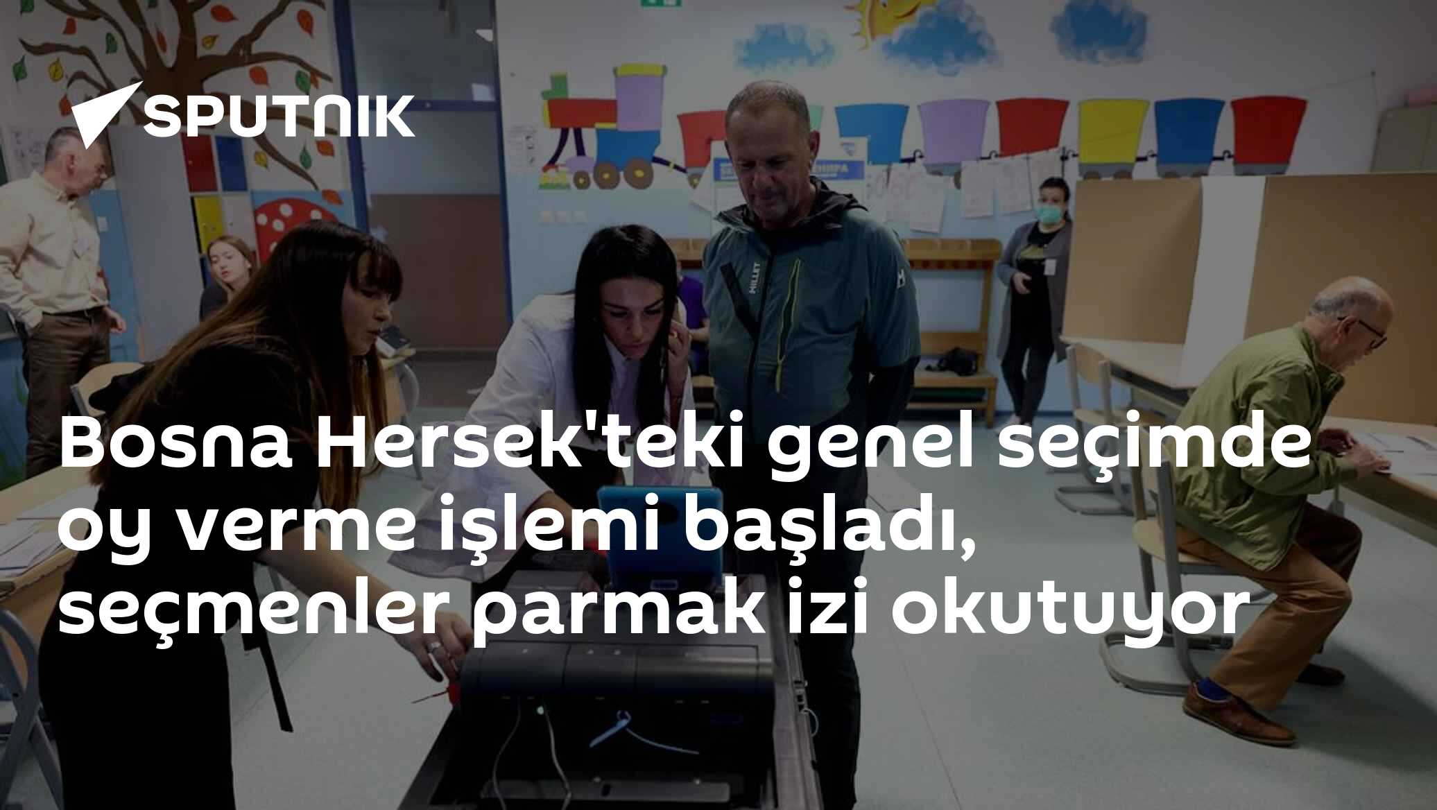Bosna Hersek'te Genel Seçim Başladı: 4 Bin 500 Sandıkta Biyometrik Doğrulama