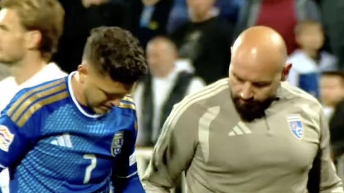Milot Rashica Kosova - Avusturya Maçında Sakatlanarak Oyundan Çıktı