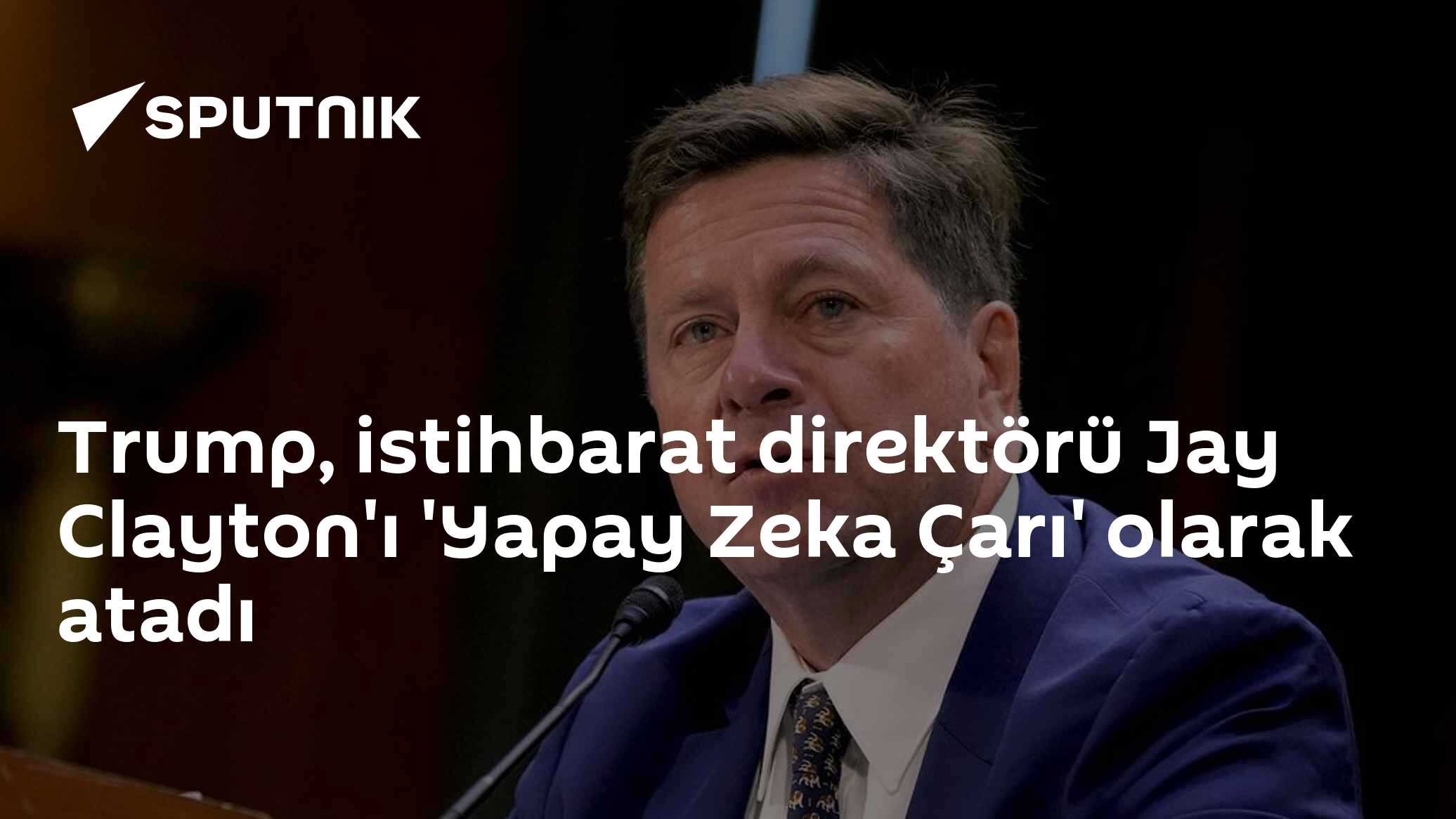 Trump, Ulusal İstihbarat Direktörü Jay Clayton'ı Yapay Zeka Çarı Olarak Atadı