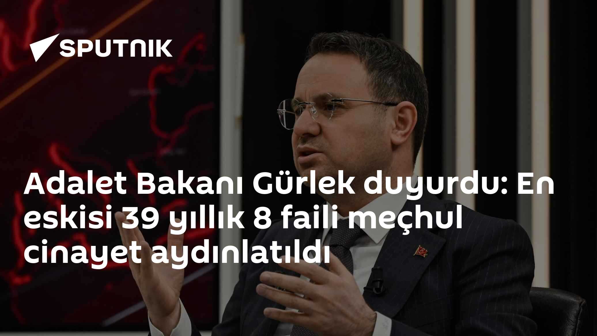 Bakan Gürlek Duyurdu: En Eskisi 39 Yıllık 8 Faili Meçhul Cinayet Aydınlatıldı