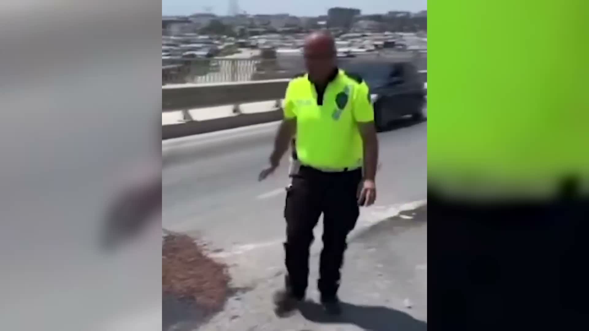 Bakan Çiftçi'den Hatay'da Motor Yağına Müdahale Eden Polise Teşekkür