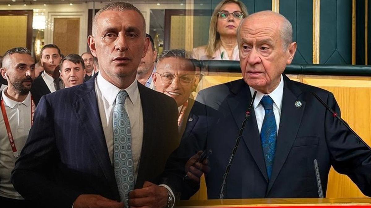 Devlet Bahçeli'den TFF Başkanı Hacıosmanoğlu'na Yalnız Değilsin Mesajı