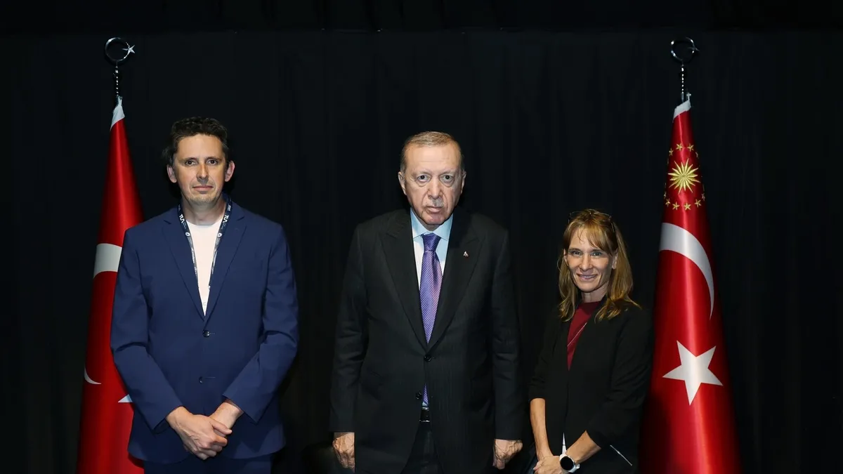 Erdoğan, Antalya'daki IAC açılışının ardından SpaceX yöneticilerini kabul etti