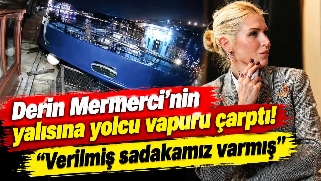 Boğaz'da yolcu vapuru Kandilli'deki tarihi yalıya çarptı: Derin Mermerci 'Verilmiş sadakamız varmış' dedi