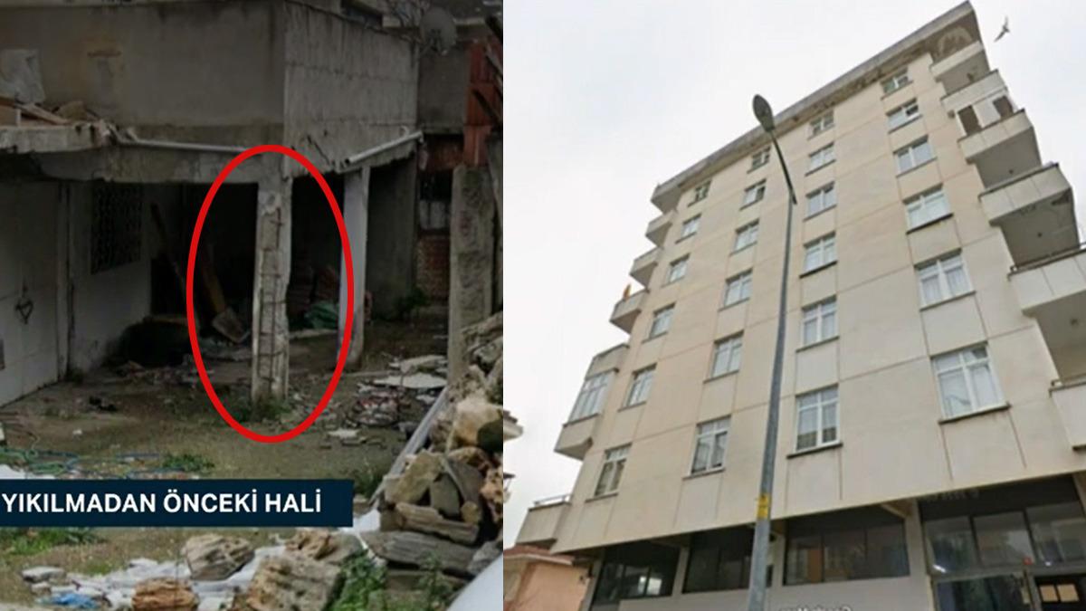 Maltepe Cevizli'de 7 Katlı Binada Kısmi Çökme: Üst Katlardaki Mahsurlar Kurtarıldı