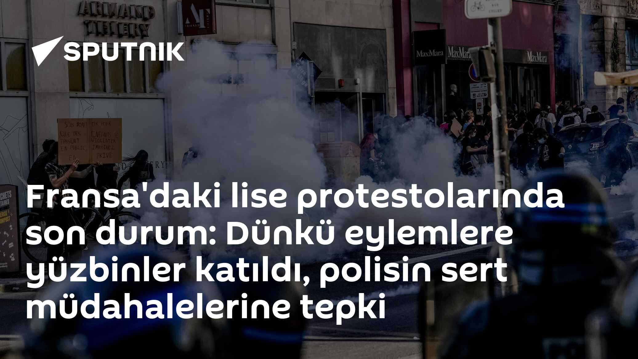 Fransa'da öğrenci protestoları büyüyor: 450 bin kişi sokağa çıktı, polis müdahaleleri soruşturmada