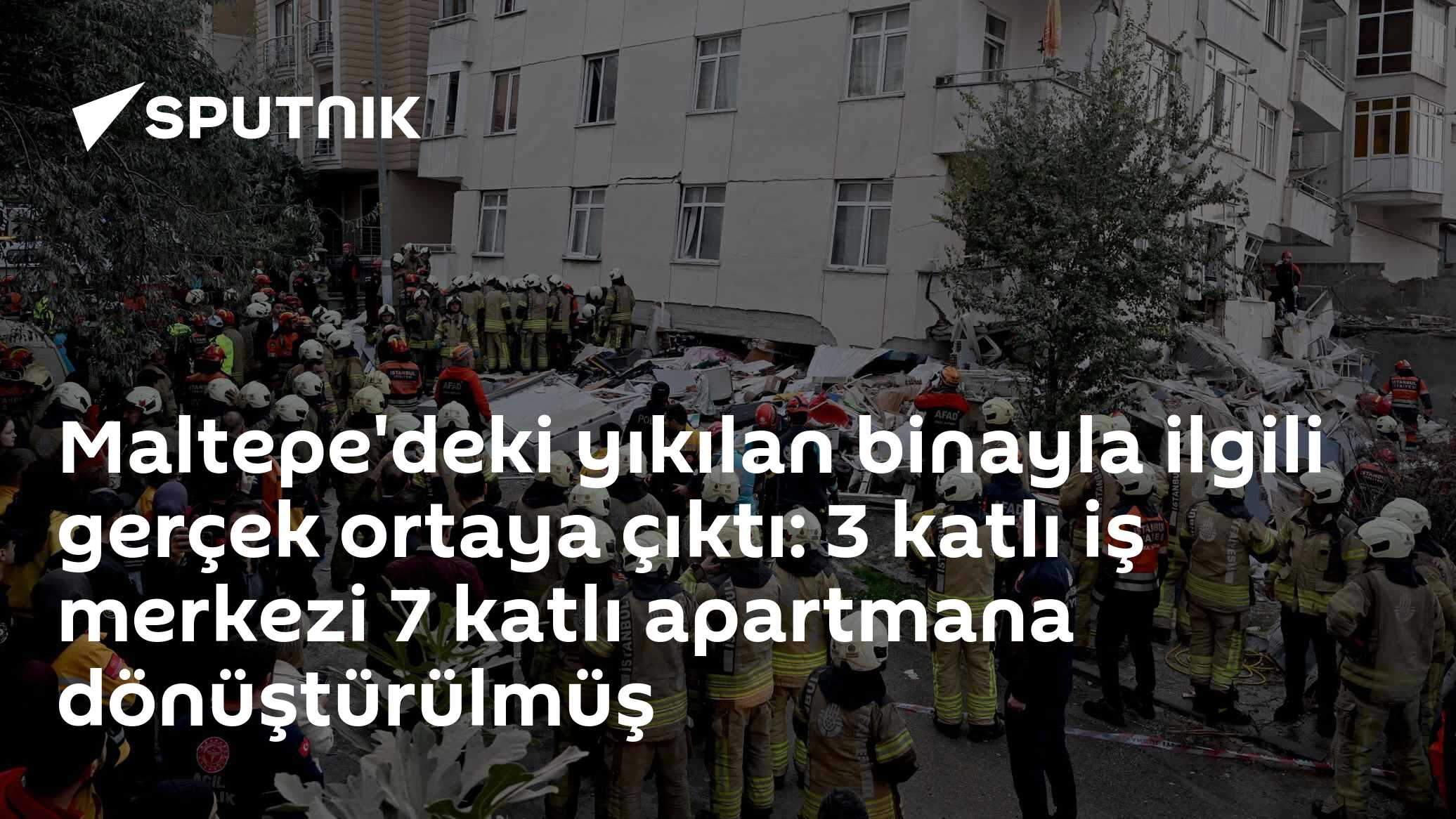 Maltepe'de çöken bina 1987'den bu yana 4 kaçak katla büyümüş: Can kaybı 3'e yükseldi