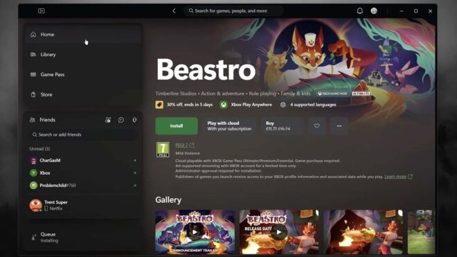 Microsoft'un Yeni Xbox PC Uygulaması Performansı Kökten Değiştiriyor