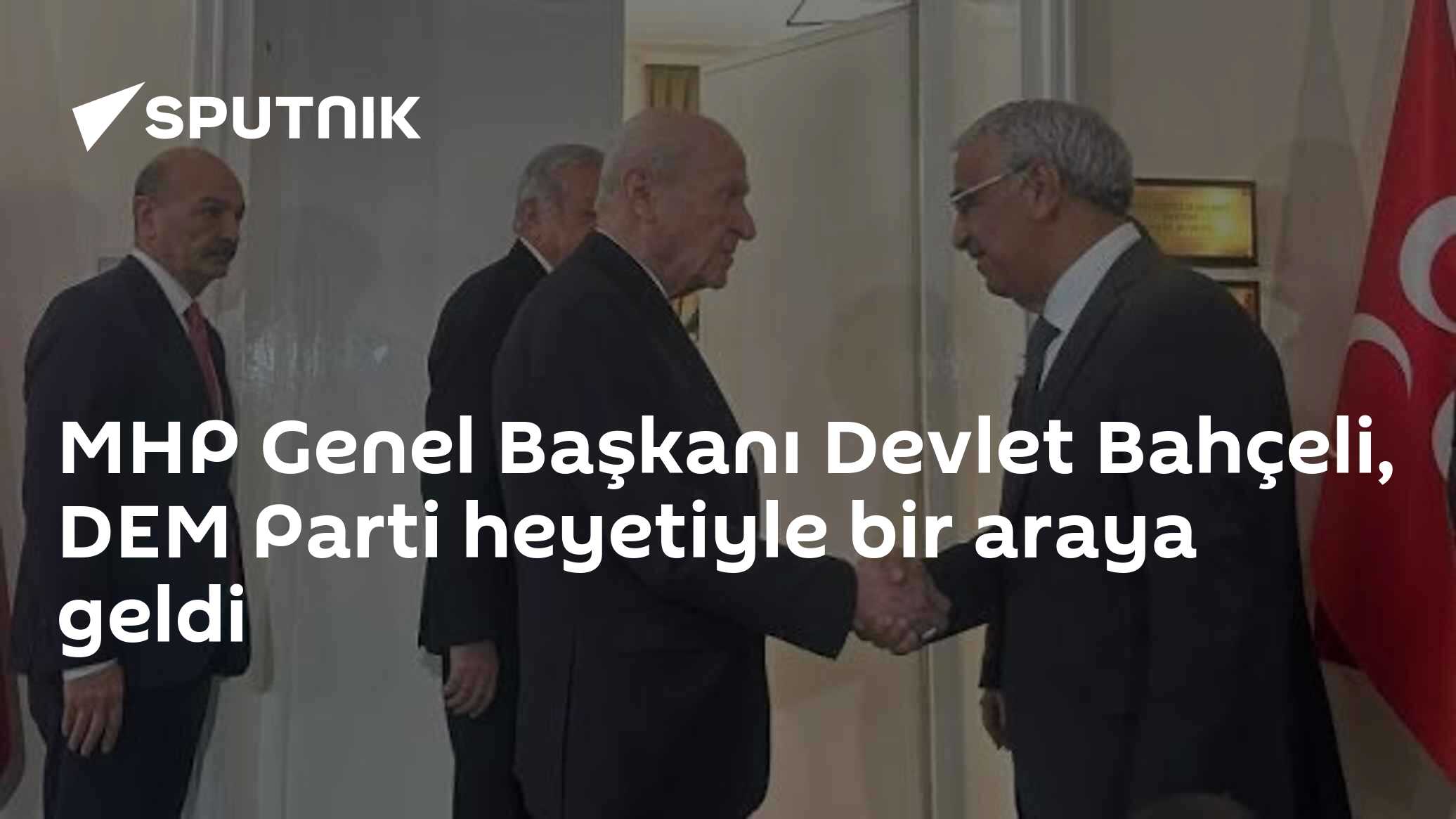 Bahçeli, DEM Parti Heyetiyle TBMM'de Bir Araya Geldi: Görüşme 40 Dakika Sürdü
