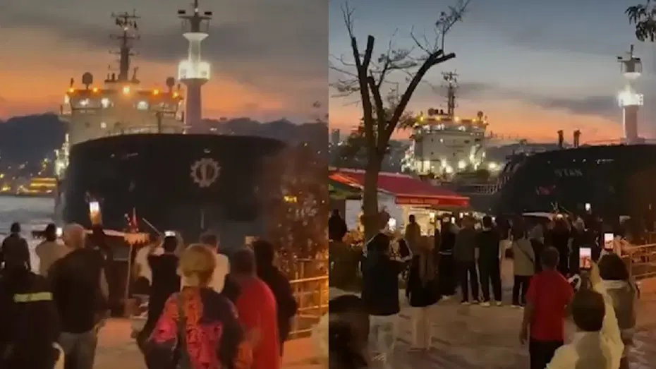 IVYAN Gemisi İstanbul Boğazı'nda Sürüklendi: Kıyıya Metreler Kala Durabildi