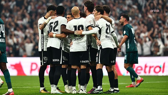 Beşiktaş, Dolmabahçe'de Kocaelispor'u 2-1 Geçerek Liderliğe Ortak Oldu