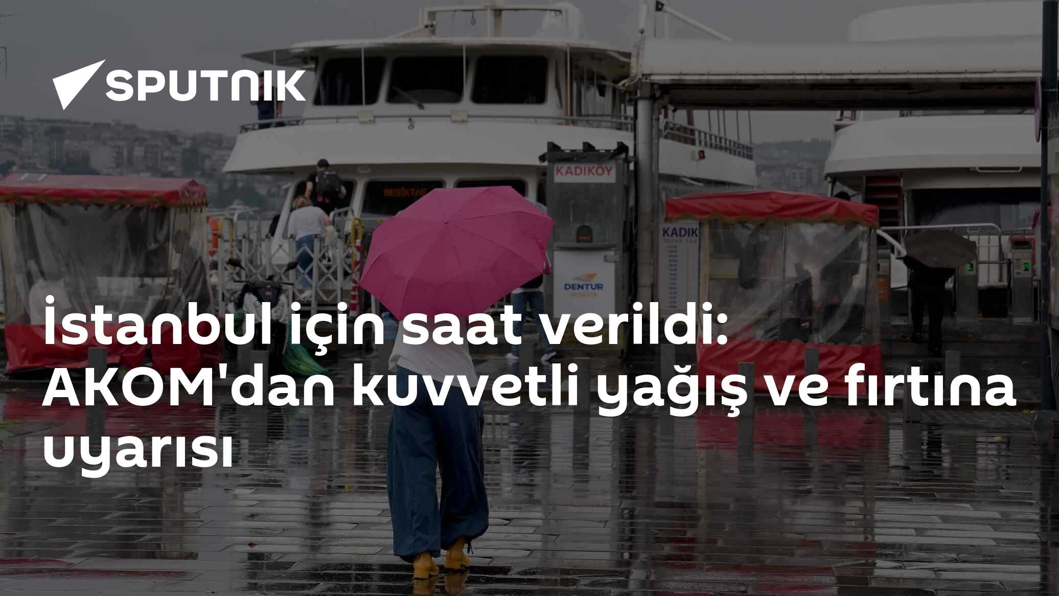 AKOM'dan İstanbul'a Fırtına Uyarısı: Sıcaklıklar Salı'dan İtibaren 10 Derece Birden Düşüyor