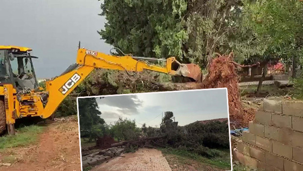 Hatay'da 1,5 Saatlik Sağanak Taşkına Yol Açtı: Evler Su Altında, Araçlar Mahsur Kaldı