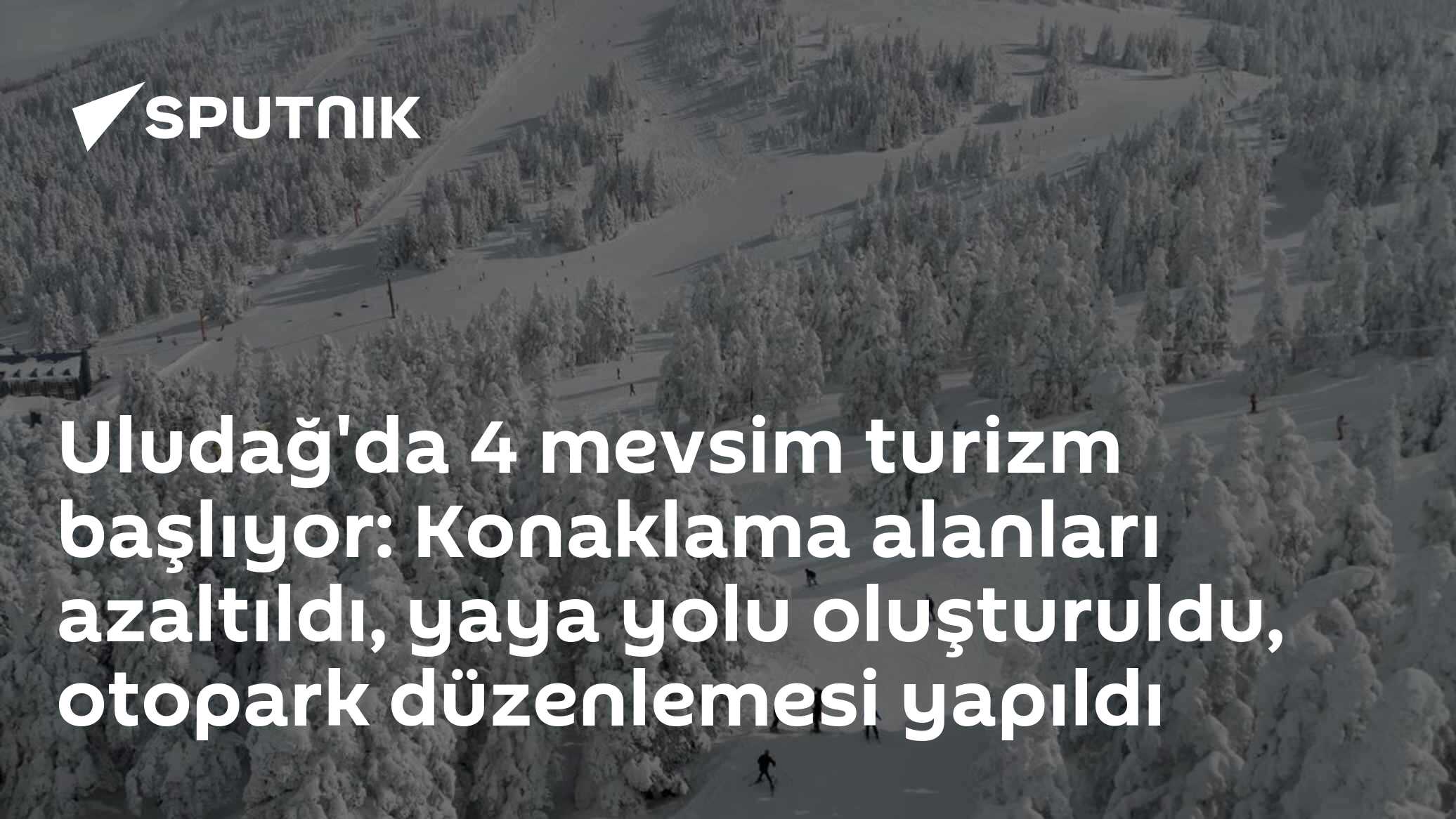 Uludağ'da dört mevsim turizm için yeni imar planları yürürlüğe girdi: Otopark düzenlendi, yaya yolu oluşturuldu, konaklama alanları azaltıldı