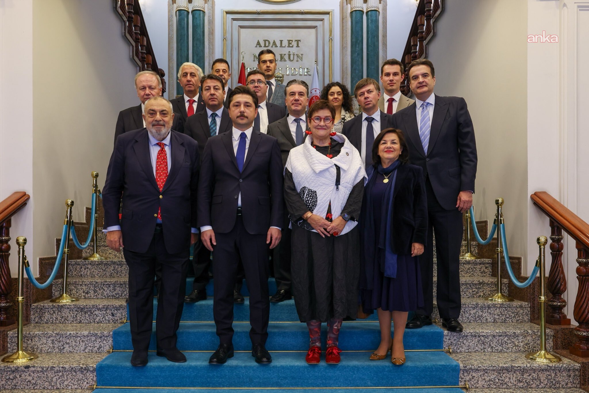 Adalet Bakan Yardımcısı Ceyhan, AKPM Başkanı Bayr ile Türkiye-Avrupa Konseyi İlişkilerini Görüştü
