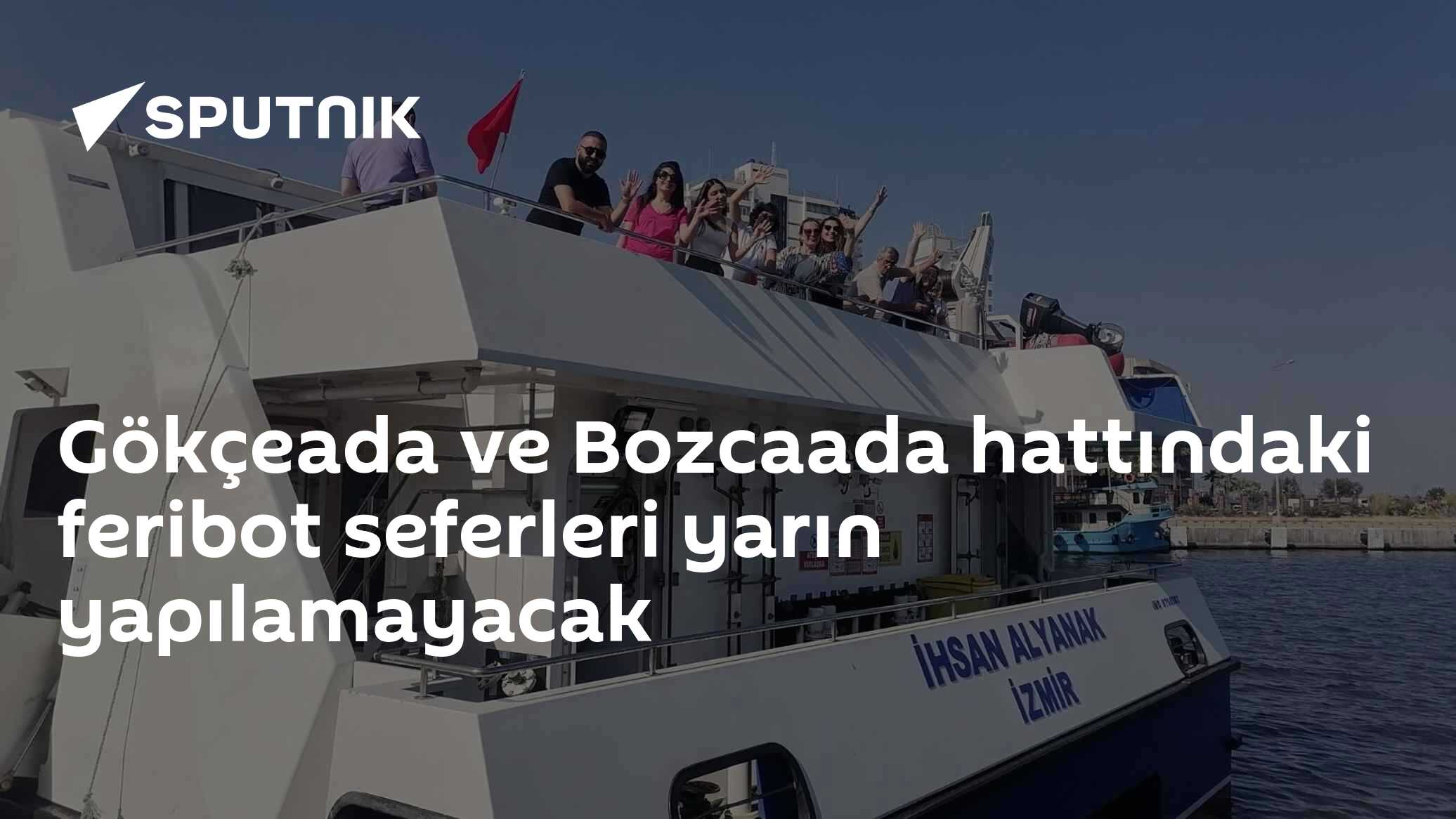 GESTAŞ: Kabatepe-Gökçeada ve Geyikli-Bozcaada Feribot Seferleri Yarın İptal