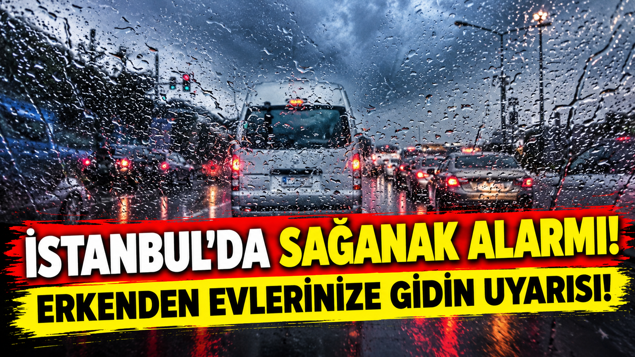 İstanbul'a Şiddetli Sağanak Geliyor: Prof. Dr. Orhan Şen'den 'Erkenden Eve Girin' Uyarısı
