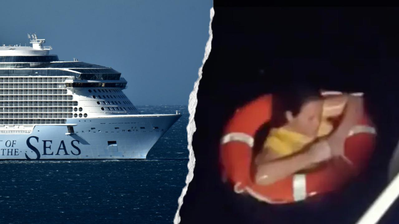 Royal Caribbean gemisinden atlayan kadın, 20 saat sonra İyon Denizi'nde kurtarıldı
