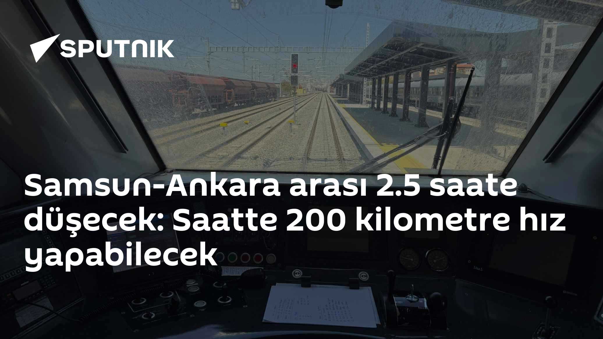 Ankara-Samsun Hızlı Tren Hattında Yüzde 40 İlerleme: Seyahat Süresi 2,5 Saate İnecek