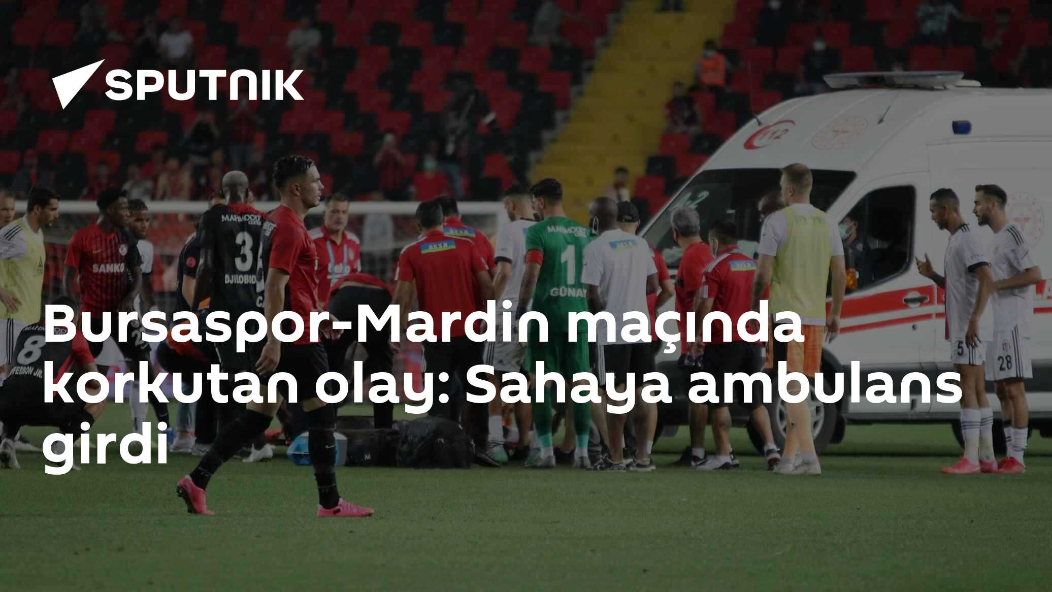 Bursaspor-Mardin maçında maç sonu korkutan anlar: Osman Yıldırım'a ambulansla müdahale edildi