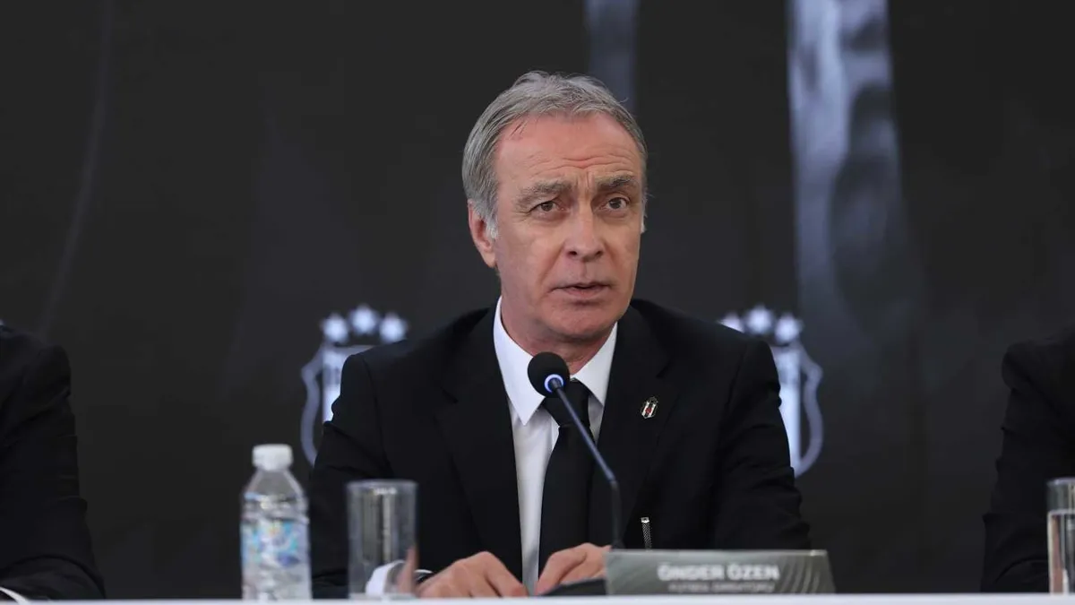 Beşiktaş Futbol Direktörü Önder Özen: 'Kalite farkıyla biz kazandık