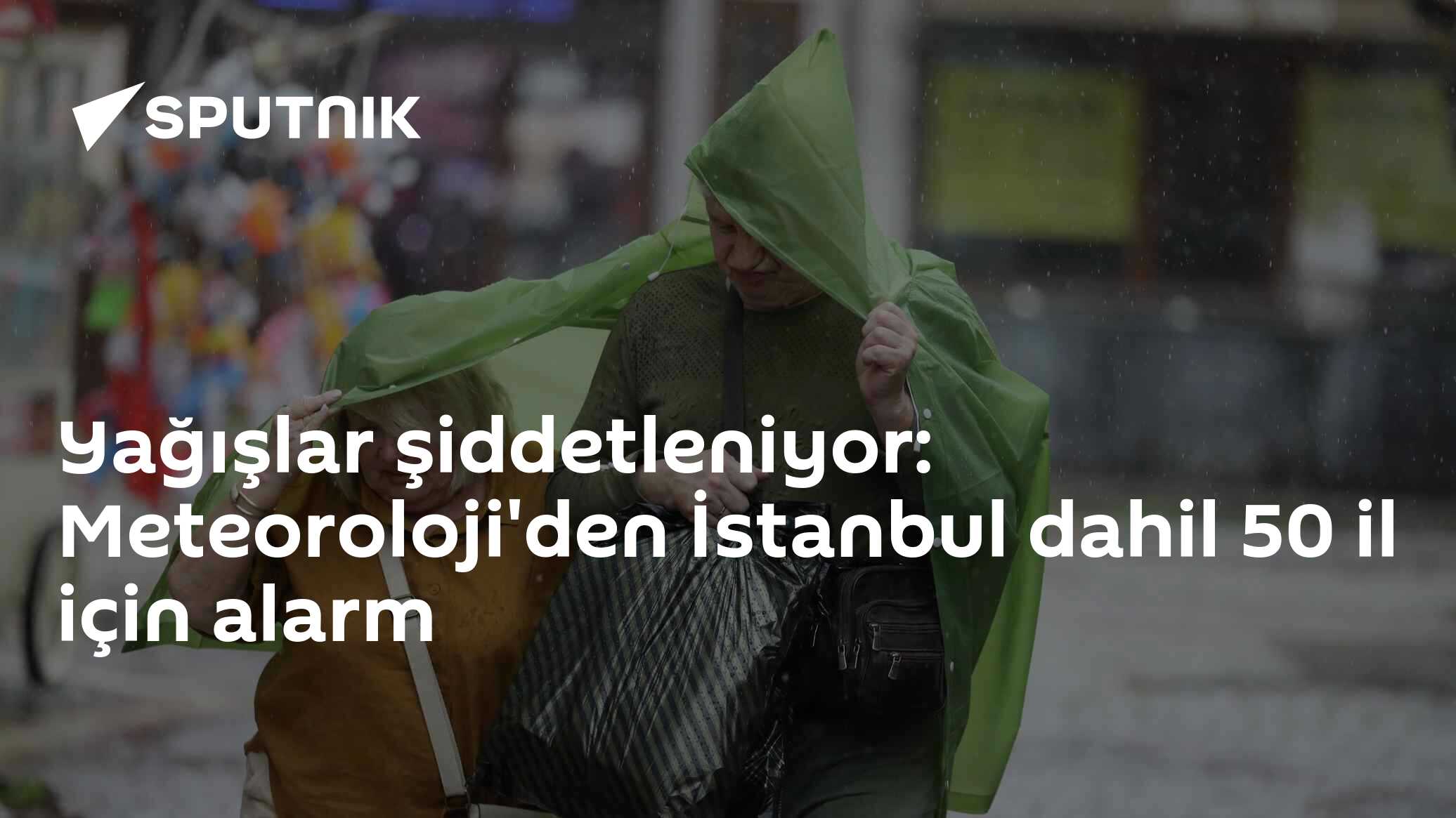 Meteoroloji'den 50 İle Uyarı: Bursa'da Aşırı Yağış, İstanbul'da Fırtına Bekleniyor